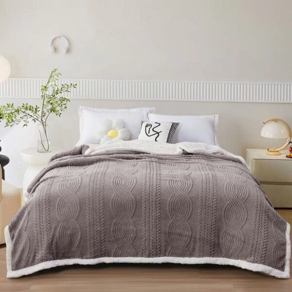 Dwustronny koc 200x230cm 0387