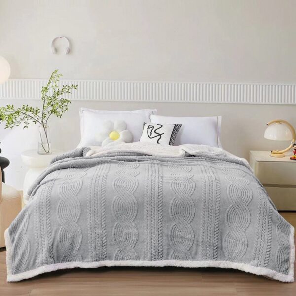 Dwustronny koc 200x230cm 0388